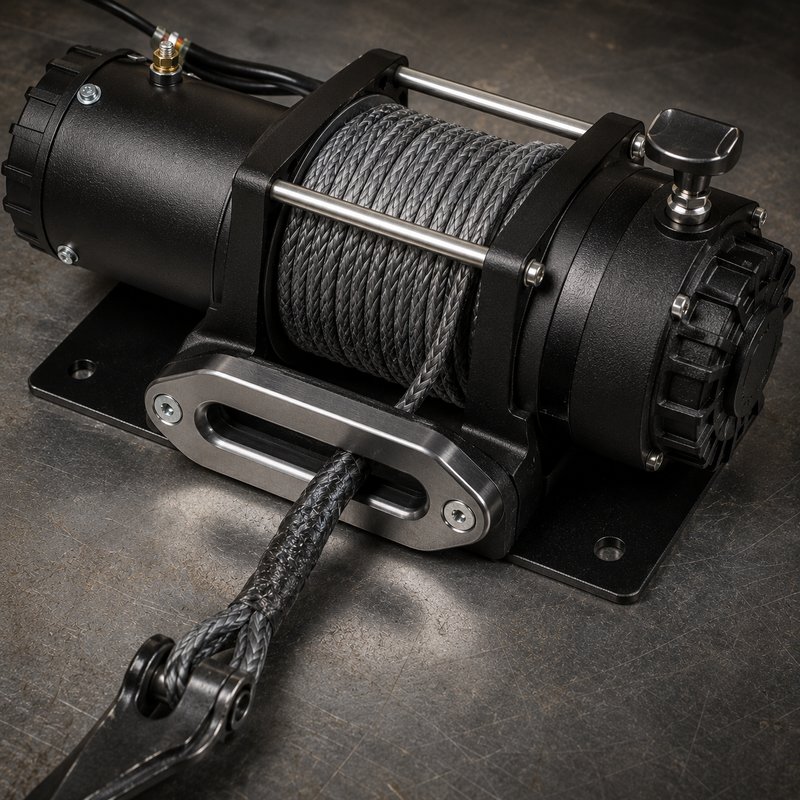 ATV Winch Assembly
